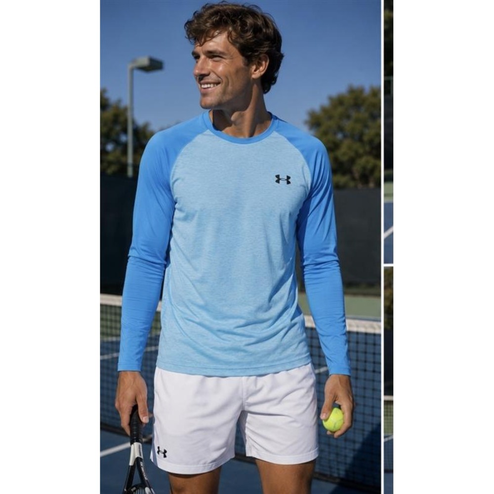 Under Armour Team Tech Long Sleeve Adult Mens Loose Gear Shirt 1376843